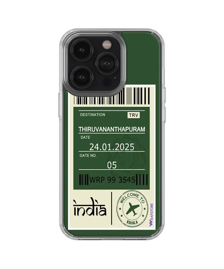 Thiruvananthapuram Pass Silicone Case