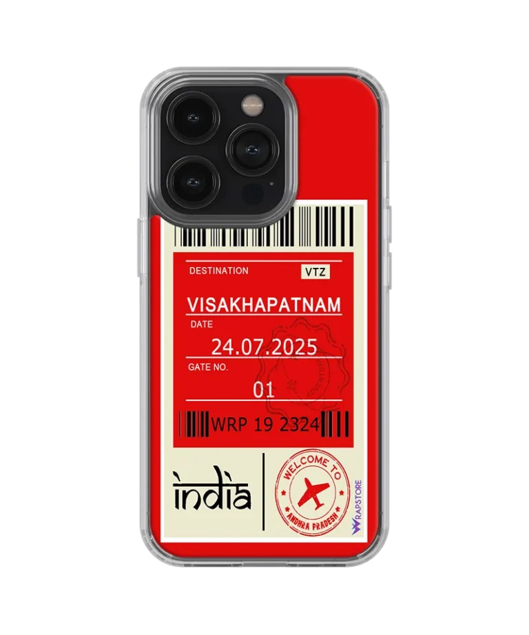 Visakhapatnam Pass Silicone Case