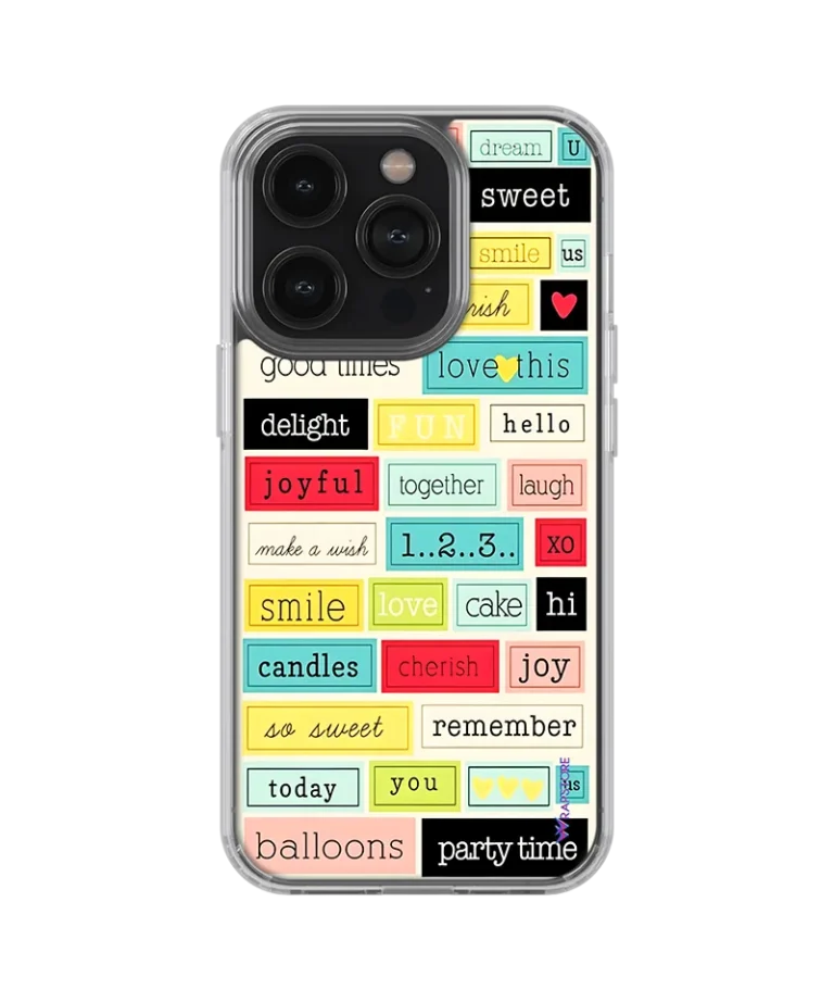 Joyful Vibes Silicone Case
