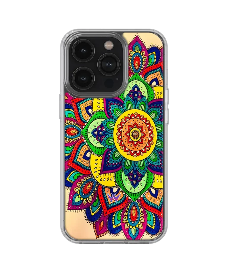 Color Madhubani Silicone Case