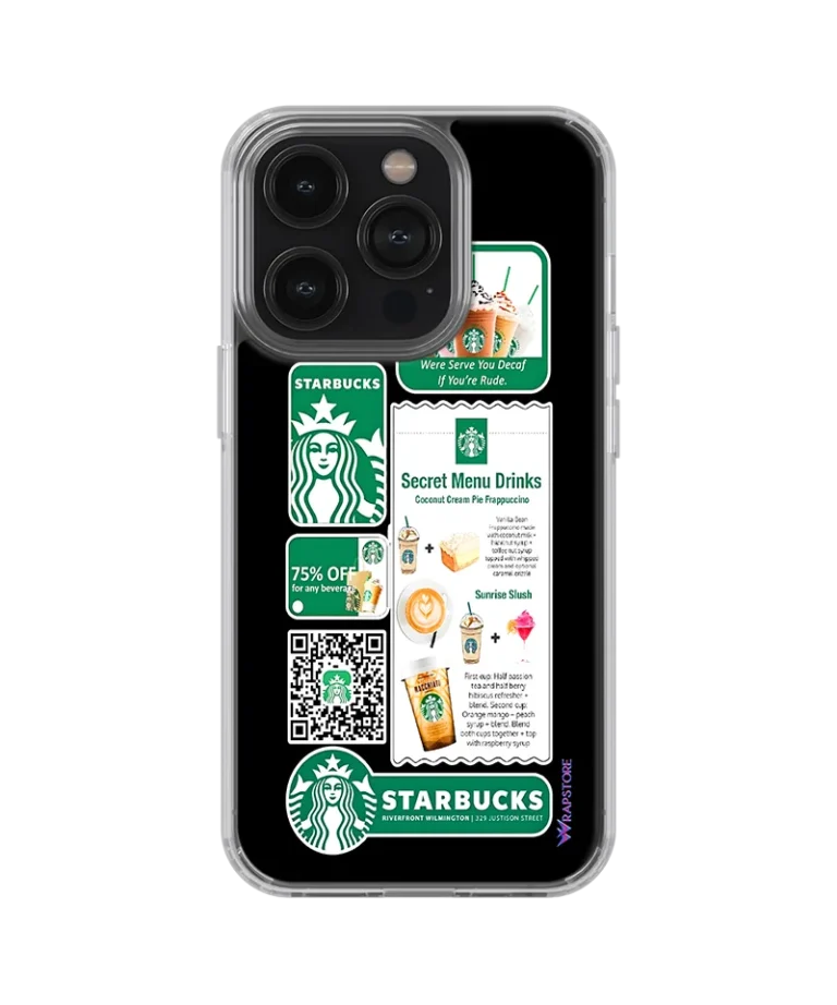Starbucks Bill Silicone Case