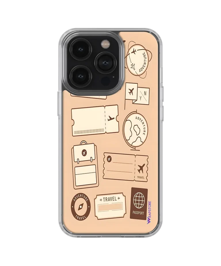 Peach Travel Silicone Case