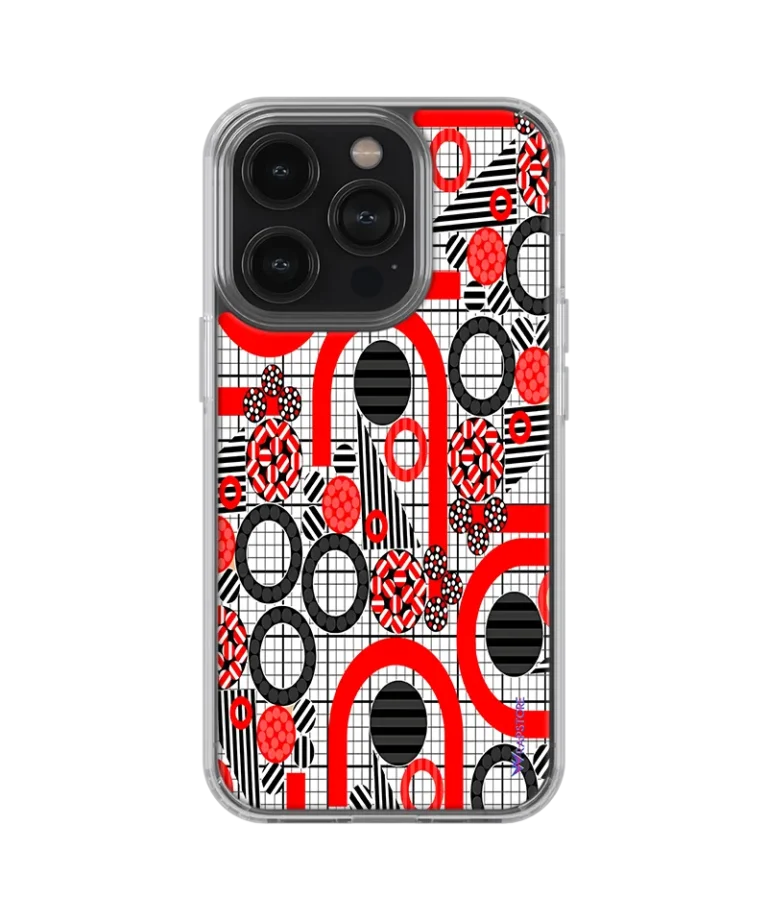 Red Curls Silicone Case