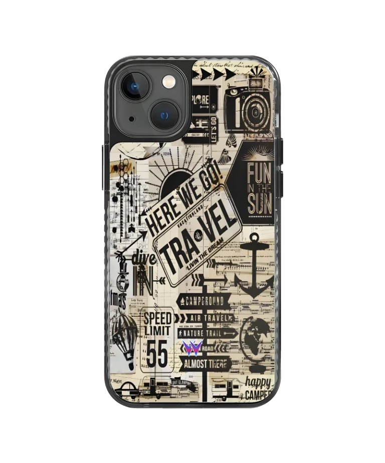 Black Mandala Stride Air Case