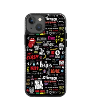 Music Labels Collage Stride Air Case