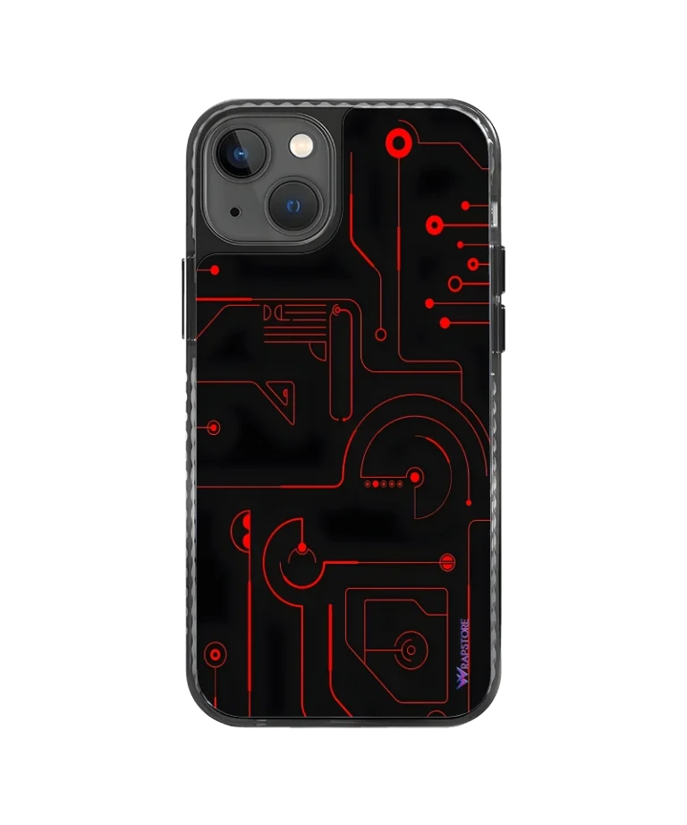 Red Circuit Stride Air Case