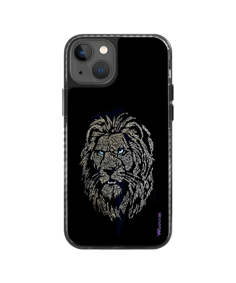 Text Lion Stride Air Case