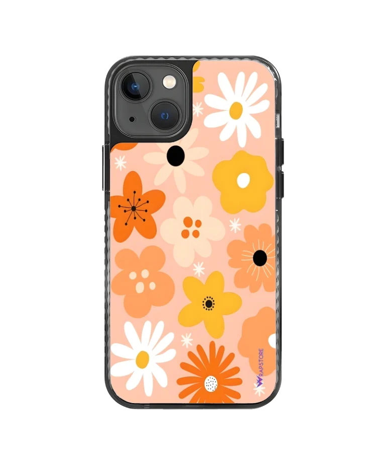 Peach Floral Stride Air Case