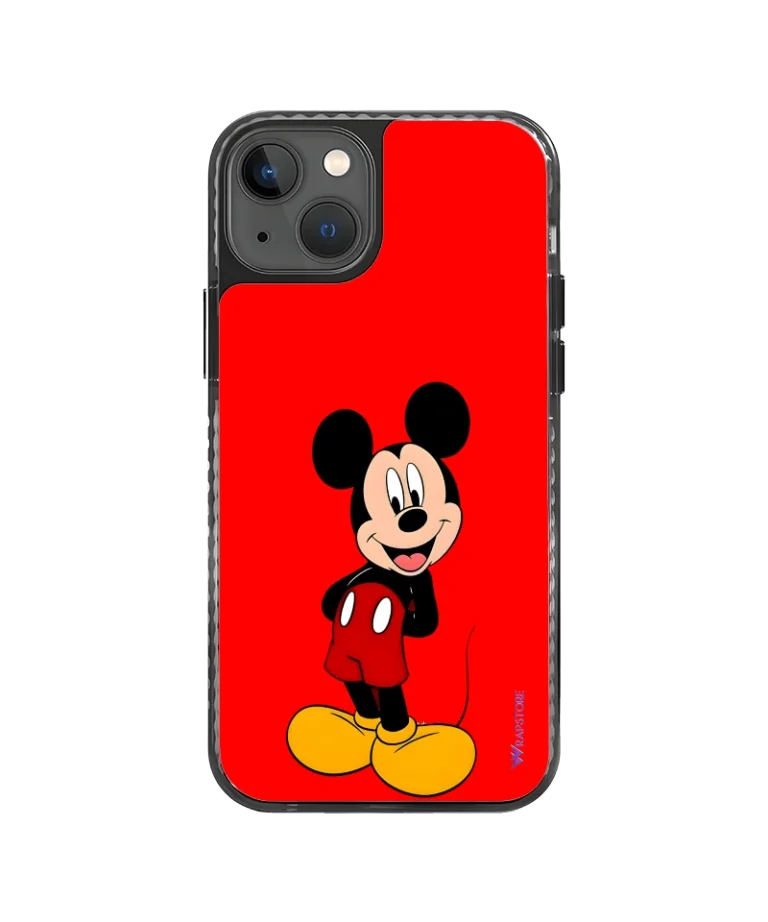 Red Mickey Stride Air Case