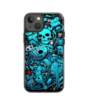 Neon Skulls Stride Air Case