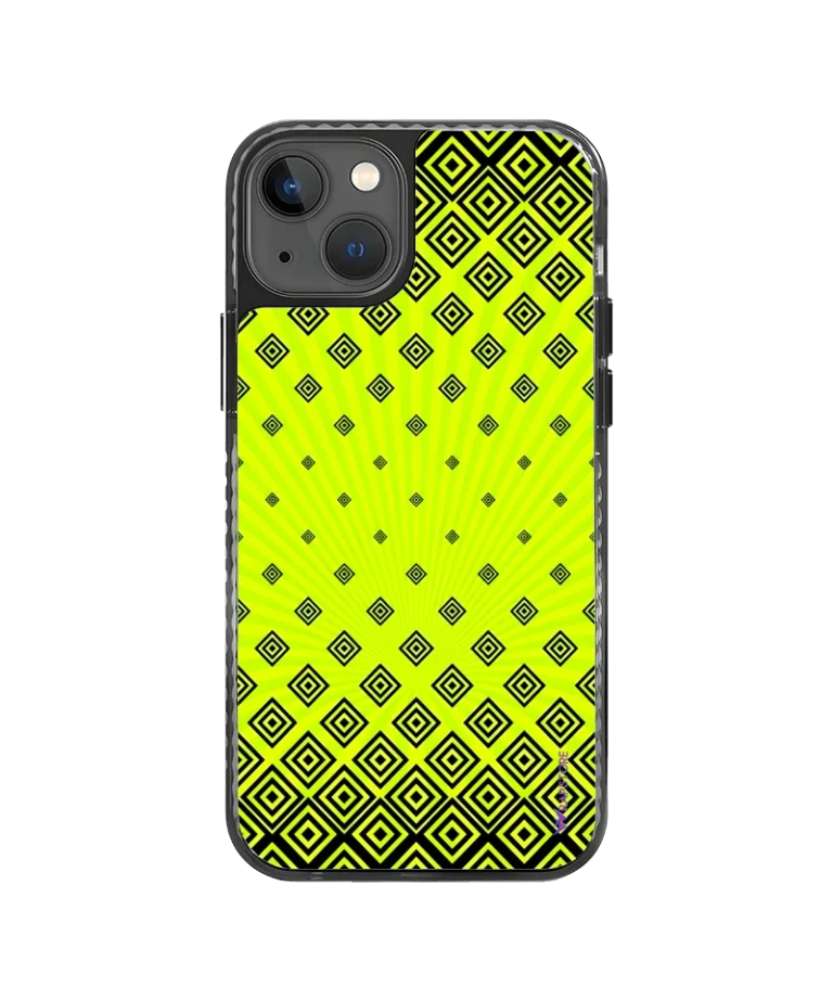 Neon Check Stride Air Case