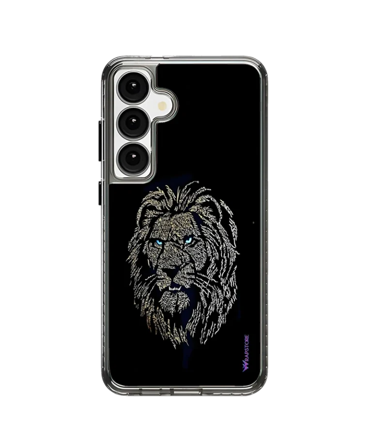 Text Lion Stride Air Case