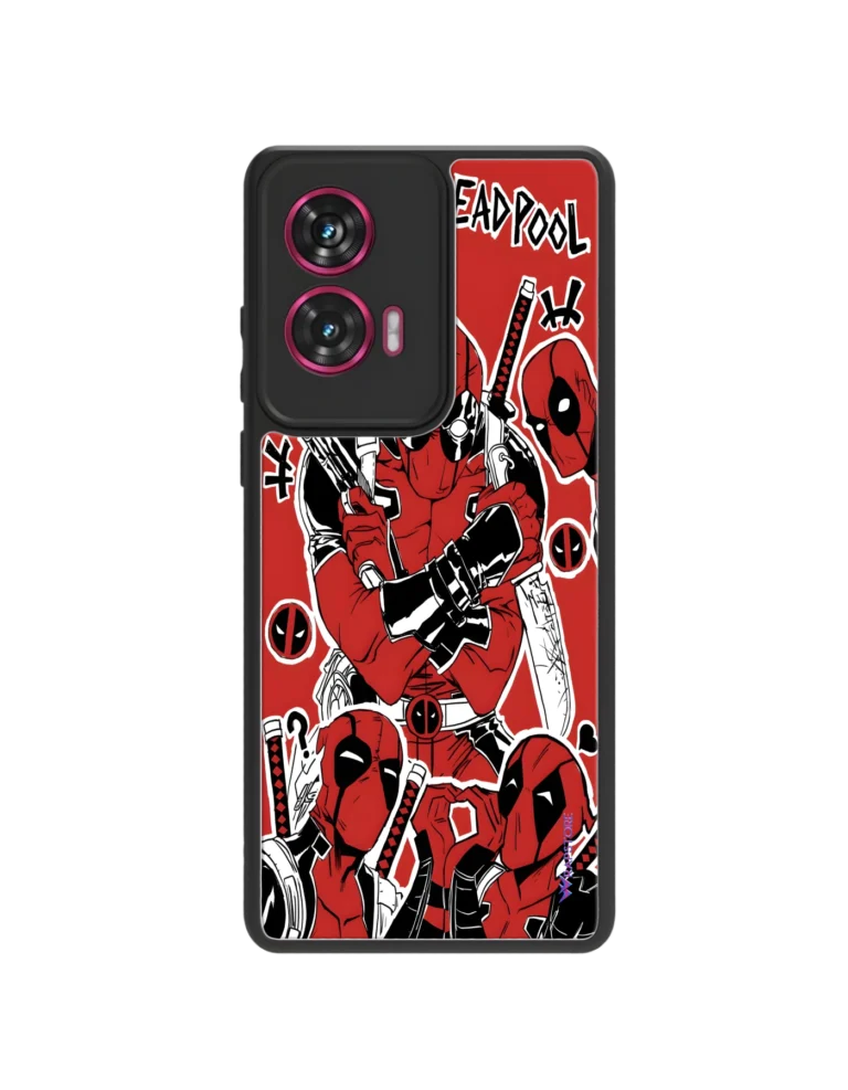Deadpool Collage Hybrid Hard Case