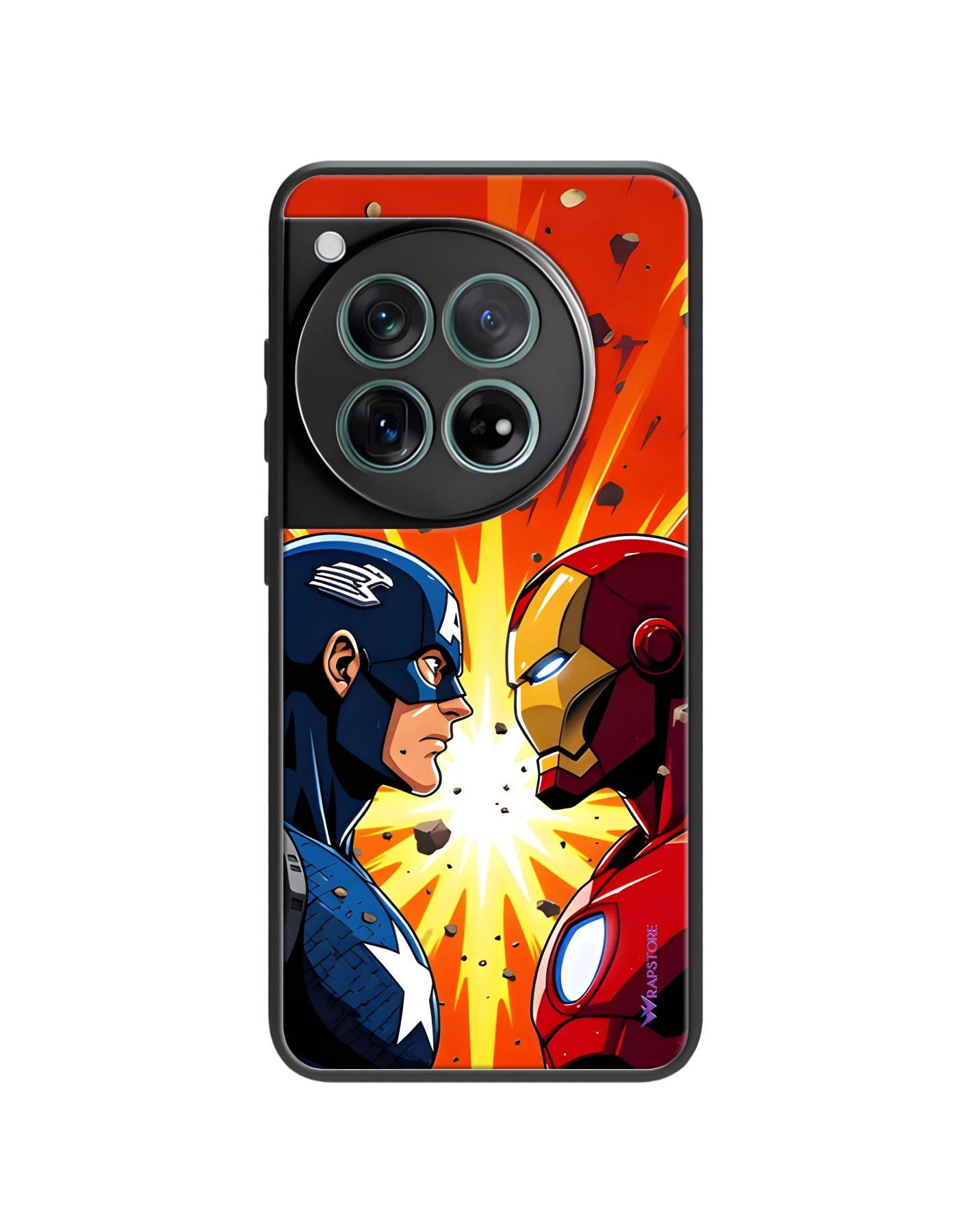 Captain America Vs Ironman Hybrid Hard Case - Image 2